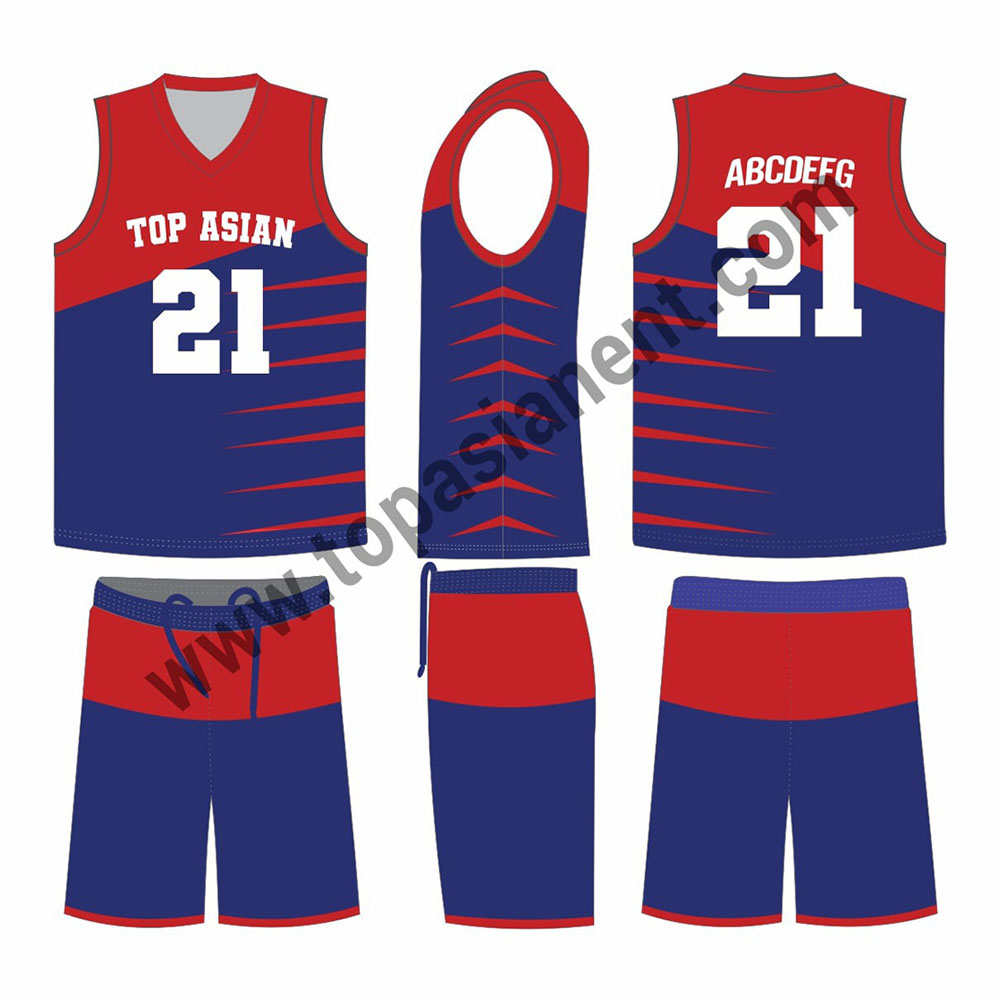 Basketball Uniforms Set